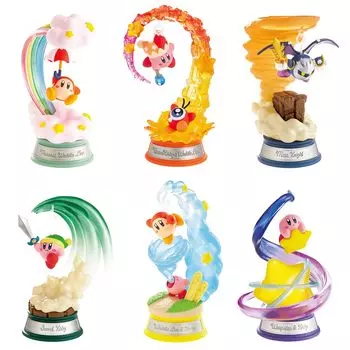 Качели Kirby Kirby BOX 6 6 из ПВХ Re-ment продукт, типы, штуки,