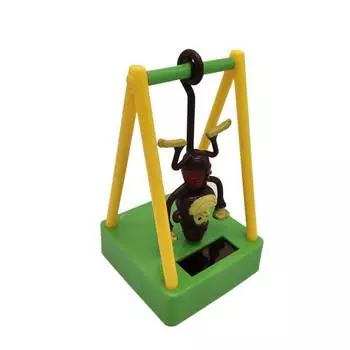 Качели на солнечной энергии, танцы, перевернутая обезьяна, игрушка, украшение для дома, автомобиля