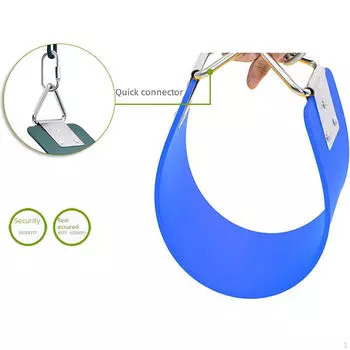 Качели с металлическим треугольным кольцом для мальчиков и девочек на открытом воздухе