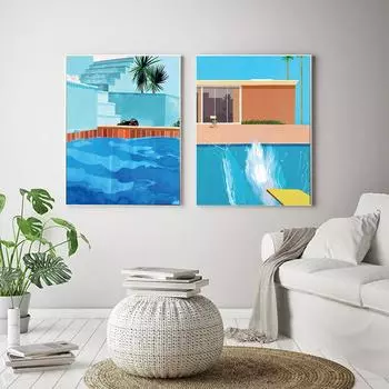 Качественная печать галереи художественных плакатов с большими стенами-заставками 21cm30cm NoFrame