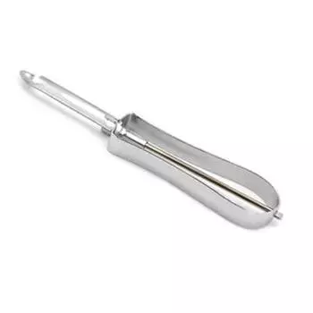 Качественная поворотная овощечистка из нержавеющей стали Metaltex, овощечистка для фруктов, картофеля и овощей