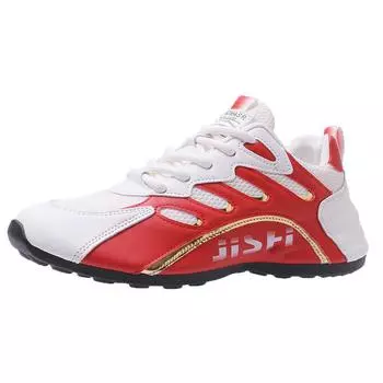 Качественные брендовые мужские кроссовки из кожи, повседневная обувь на шнуровке для мужчин, летняя сетчатая дышащая обувь, мужские легкие мокасины 39