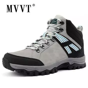 Качественные мужские ботинки для активного отдыха, водонепроницаемые дышащие кожаные ботинки, мужская зимняя обувь, нескользящие мужские ботильоны, мужские ботинки Hombres Botas 39 жёлтый