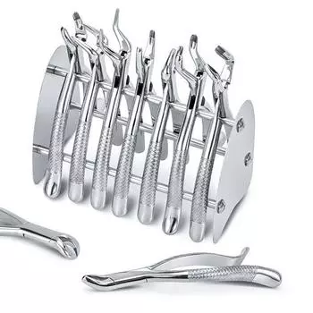 Качественные щипцы для удаления зубов из нержавеющей стали для взрослых, инструмент для хирургии стоматолога 1#