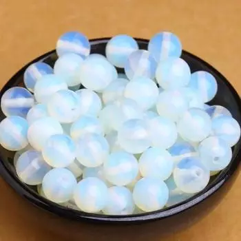 Качественные синтетические бусины из яшмы, свободные бусины-разделители для изготовления ювелирных изделий, аксессуары для браслетов «сделай сам» ( Выберите размер 4 6 8 10 мм ) 4mm-80pcs