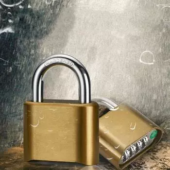 Качественные водонепроницаемые прочные закаленные нержавеющие навесные замки кодовый замок дверной замок для внутреннего наружного забора S зелёный