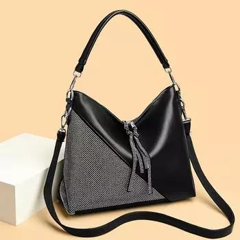 Качественные женские кожаные сумки с ручками сверху, женская сумка через плечо, сумка-тоут Bolsa Feminina, роскошные дизайнерские сумки для женщин