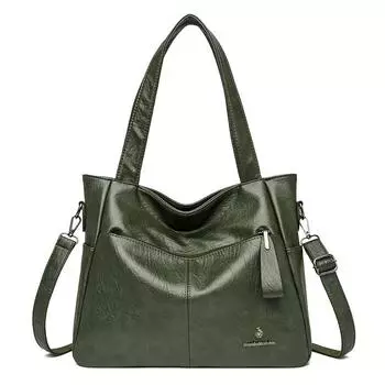 Качественные женские кожаные сумки с ручками сверху, женская сумка через плечо, сумка-тоут Bolsa Feminina, роскошные дизайнерские сумки для женщин бордовый