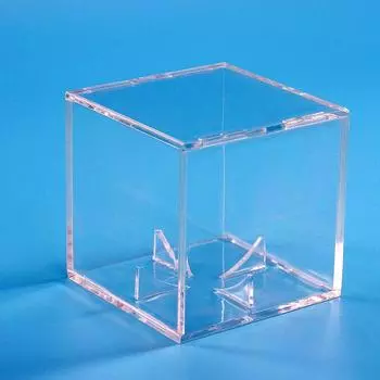 Качественный акриловый бейсбольный ящик для демонстрации мячей для гольфа и тенниса, прозрачный чехол