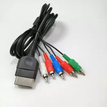 Качественный компонентный AV-кабель HDTV Audio Video компонентный кабель для оригинальной Xbox поддерживает выход HD длиной 70,87 дюйма