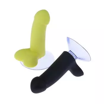 Качественный мини-член, светящийся, забавный игрушечный член, розыгрыш, подделка, крышка управления питанием, забавный присоска, контроллер члена, декоративные крышки