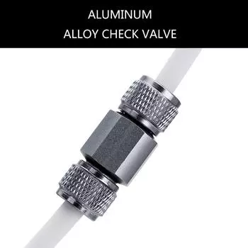 Качественный обратный клапан из нержавеющей стали для аквариумов и лабораторий, системы диффузора CO2 (Обратный клапан) Водные системы