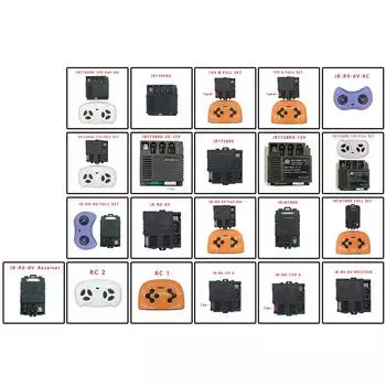 Качественный приемник дистанционного управления JR-RX-12V детский электрический контроллер JR-RX-12V B