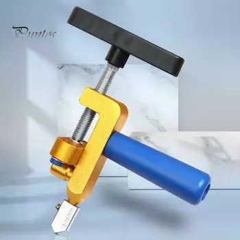 Качественный профессиональный масляный резак для дизайна плитки, износостойкий стеклорез для зеркала чёрный