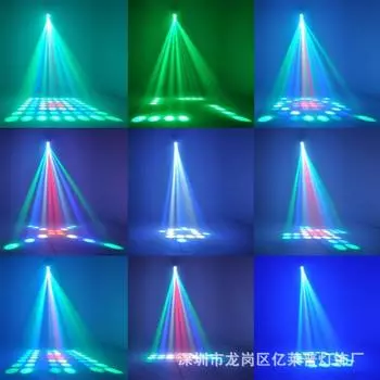 Качественный сценический свет с высоким RGBW-шаблоном, автоматическим и голосовым управлением для вечеринок, семейных развлечений, свадеб, концертов US PLUG