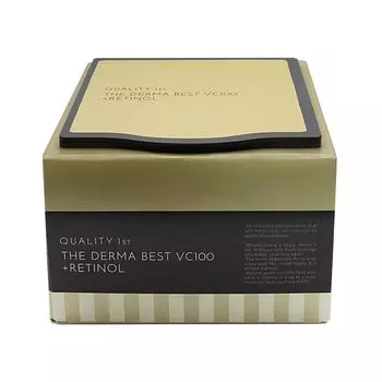 Качество прежде всего Derma Best VC100 Plus Retinol 20 листов содержит высококонцентрированную производную витамина С