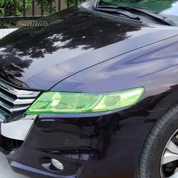 Качество жизни автомобиля, 60 см x 30 см, светильник для стайлинга фар, задний фонарь, наклейка, наклейка, пленка глубокий/чёрный