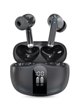 Качество звука Акцент Мощный Чистый Bluetooth Беспроводной Bluetooth LED Двойной шумовой звук Bluetooth Karna Type Совместимость с воспроизведением музыки в течение 35 часов