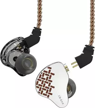 качество звука модель выражения с акцентом на звук KBEAR Rosefinch проводные наушники наушники заушные силиконовые композитные 10 мм динамические игровые игровые