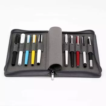 KACO Pen Pouch Pen Case Bag Pen Pencase для 10 ручек Серый водонепроницаемый держатель для ручек Ручка/роллер серый