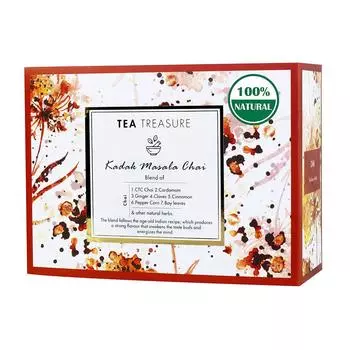 Кадак Масала чай (18 пак, 2 г), Kadak Masala Chai, Tea Treasure