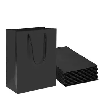 Kaderron Paper Carrying Толстый подарочный пакет из многоразовой бумаги Подарочный очень большой бумажный DIY Упаковка для дня рождения Сумка, Сумка, Тип, [Набор 15] Прочный, долговечный, сумка,
