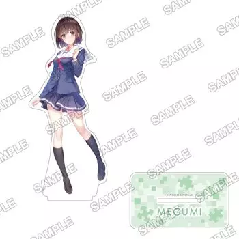 KADOKAWA Fantasia Rebuild Акриловая подставка Как вырастить скучную девушку Мегуми Като Акрил Саекано