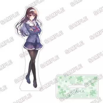 KADOKAWA Fantasia Rebuild Акриловая подставка Как вырастить скучную девушку Утаха Касумигаока Акрил Саекано