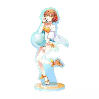 KADOKAWA MF Bunko J Summer School Festival 2024 Newly drawn tropical acrylic stand Lena H13 x Acrylic Goodbye Declaration Approx. W6.1cm