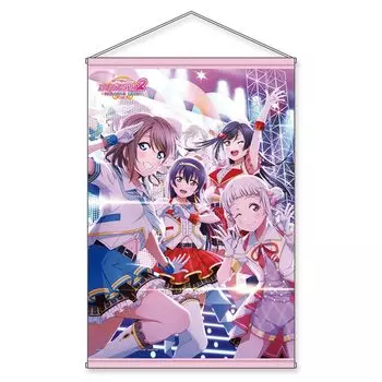 KADOKAWA School Idol Festival 2 MIRACLE B1 tapestry Umi You Setsuna Sensato 103 x cm Made of suede “Love Live! LIVE!” & & & approx. 72.8 (100%