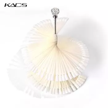 KADS 120 шт., цветной дисплей для ногтей, цветной органайзер, прозрачный натуральный акриловый УФ-гель-лак, подставка для инструментов