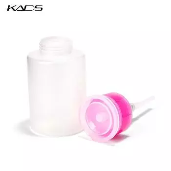KADS 150 мл пустая пластиковая бутылка-насос для жидкости для снятия лака контейнеры для спиртовой жидкости пресс-насос диспенсер инструмент для чистки бутылок