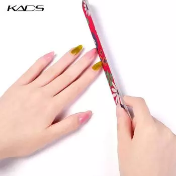 KADS 1 шт., шлифовальная пилочка для ногтей 180/240, буфер для салонного маникюра, УФ-гель-полировщик, пилочки для ногтей
