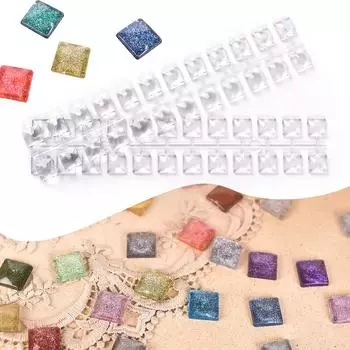 KADS 24 наконечника * 2 шт. доска для дизайна ногтей накладные кончики ногтей прозрачный акриловый гель-лак цветовая карта палитра инструментов для практики дизайна ногтей