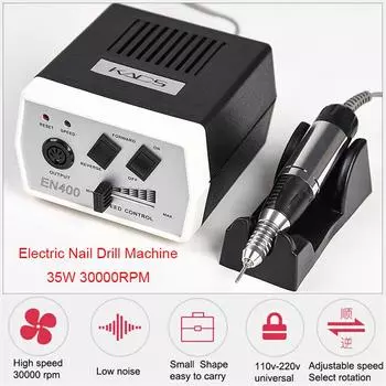 KADS 30000 об/мин, электрическая дрель для ногтей, оборудование для маникюра, педикюрная дрель, ручка для полировки, аксессуары для педикюра 220V