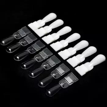 KADS 36 шт./пакет, съемные накладные ногти, натуральный прозрачный дизайн ногтей, таблица цветов, инструменты для гель-лака для ногтей