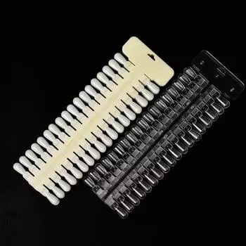 KADS 72 Съемные накладные ногти Советы по дизайну ногтей Палитра цветов Таблица цветов Поддельная практика Дисплей для ногтей Акриловый УФ-гель-лак Инструмент для цветной доски