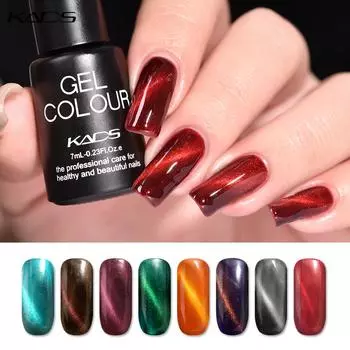 KADS 7 мл 3D гель-лак для ногтей «кошачий глаз», лак для дизайна ногтей, маникюрный гель-лак для ногтей, замачиваемый гель-лак для ногтей