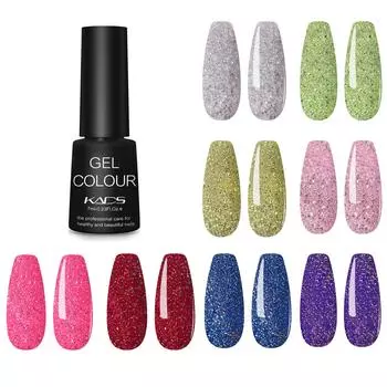 KADS 7 мл неоновый гель-лак для ногтей, замачиваемый УФ-светодиодный гель-лак для ногтей, блестящий УФ-лак для ногтей
