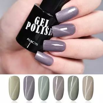 KADS 9,5 мл гель-лак для ногтей «кошачий глаз» серого цвета, УФ-гель для дизайна ногтей, светодиодный лак для маникюра, дизайн ногтей Vernis