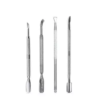 KADS маникюрный толкатель для кутикулы, набор пинцетов, резак, триммер, набор, маникюрные инструменты, инструменты для удаления геля, инструменты для дизайна ногтей