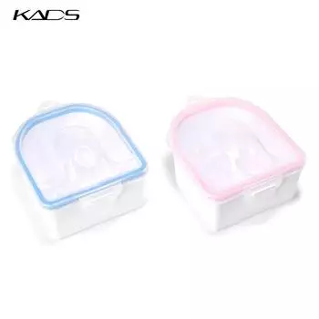 KADS Nail Art Soak Off Чаша для мытья рук Чаша для замачивания для обработки ногтей Удаление накладных ногтей Маникюрные инструменты Устойчивые к ацетону