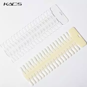 KADS накладные ногти 36 шт. Таблица отображения ногтей Дизайн ногтей УФ-гель-лак Таблица цветов Поддельная практика Акриловые инструменты для отображения ногтей