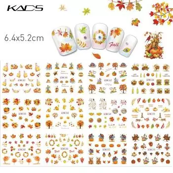 KADS наклейки для ногтей, наклейки для ногтей, переводные наклейки для воды, украшения для красоты «сделай сам»