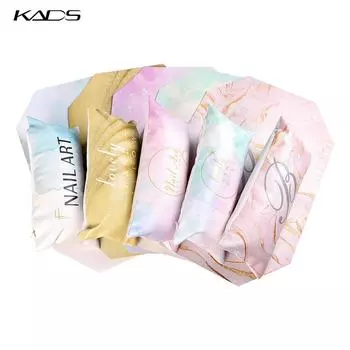 KADS Подушка для дизайна ногтей Держатель для рук Мягкая подушка для маникюра из искусственной кожи 5 цветов на выбор