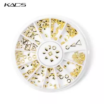 KADS сплав заклепки стразы аксессуары для ногтей украшения для ногтей наклейки со стразами для украшения маникюра