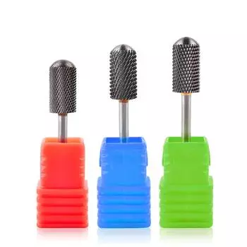 KADS Сверла для ногтей из сплава, полировальные фрезы для маникюра, педикюра, электрическая дрель для ногтей Coarse