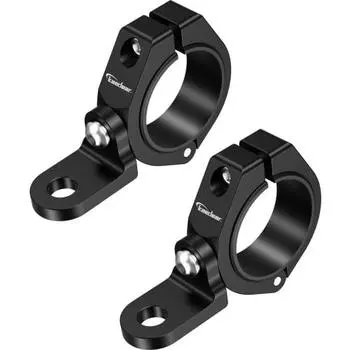 Kaedear Bike Clamp Stay Rotating Mount Cyber LED Fog Lamp Base Mount KDR-C14B (Rotating) Pack of 2