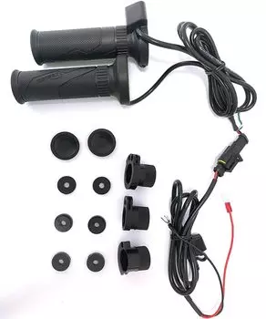 Kaedear Grip Heater Стандартная ручка общего назначения Длина 120 мм Переключатель Интегрированная рукоятка Горячая рукоятка Мотоциклетная защита от холода Ручной переключатель Проникновение