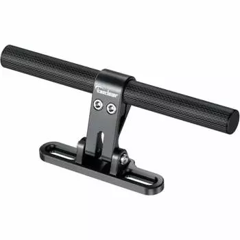 Kaedear Motorcycle Clamp Bar Multi Bar Handle Post Motorcycle Mount Clamp Diameter 22mm Post Clamp Bar KDR-H7 (Black)